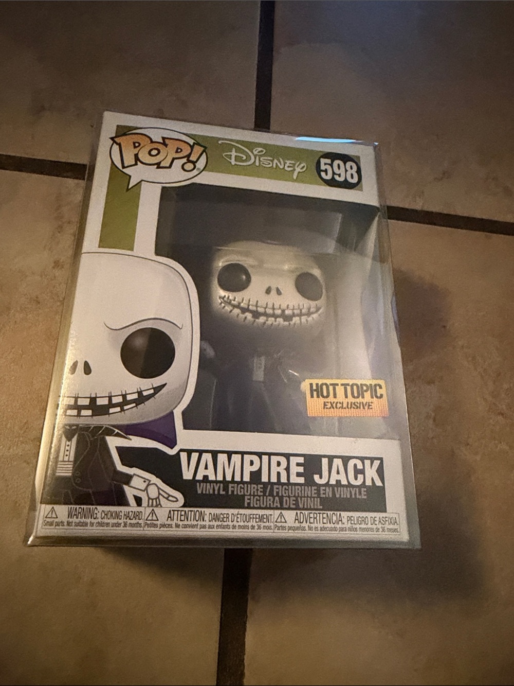 Funko Pop! Vampire Jack White, Black, Purple